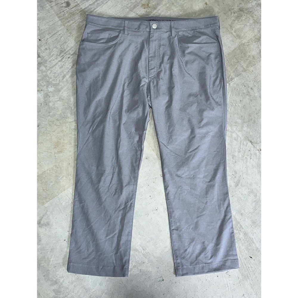 Bonobos Grey Performance Link Golf Chino Tech Prep Slim Pants Men's Sz 38x27**